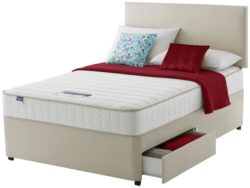 Silentnight - Hatfield Memory - Double 2 Drawer - Divan